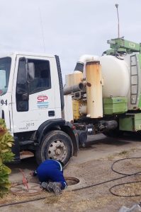 Zona Norte: SPSE realizó trabajos de mantenimiento en la planta impulsora y de suministro eléctrico