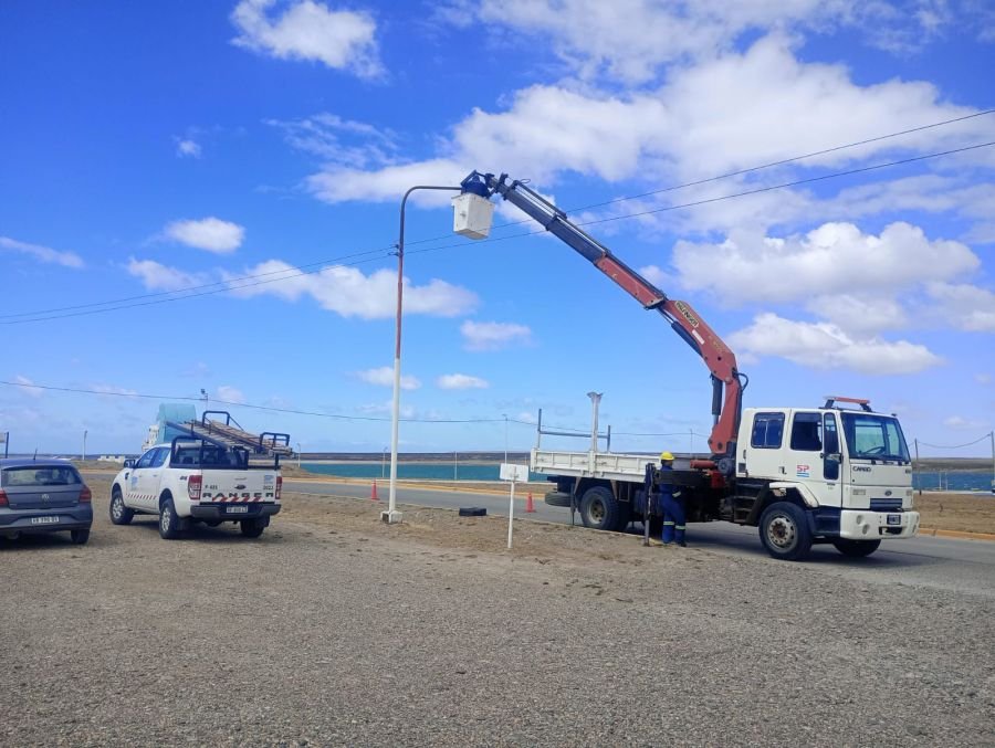Zona Norte: SPSE realizó trabajos de mantenimiento en la planta impulsora y de suministro eléctrico