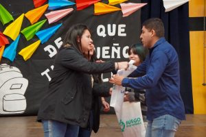 Entregaron premios del concurso "La voz contra las apuestas ilegales"