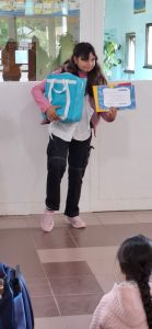 Niña de Lago Posadas fue premiada como la más lectora de Desafío Leer