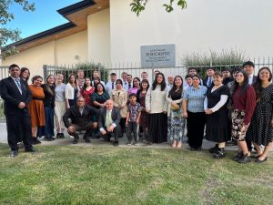 Coros de Río Gallegos unieron sus voces en Casa de Gobierno