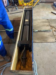 SPSE recuperó una bomba unipistón y fortalece el servicio de cloacas en el distrito Puerto Deseado