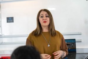 Entregaron material didáctico adaptado a la Asociación Ángeles Especiales