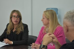 Salud realizó una reunión de trabajo con el director del Hospital de Caleta Olivia