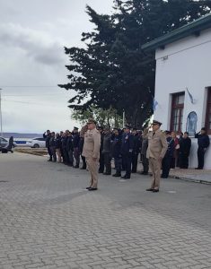 El Gobierno acompañó el 140° Aniversario y el ascenso de nuevos efectivos de la Prefectura en Río Gallegos