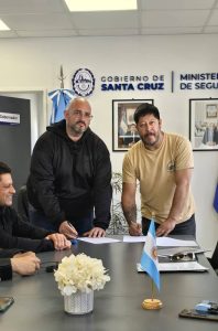 Firmaron convenio de colaboración amplía beneficios para el personal de Seguridad