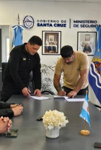 Firmaron convenio de colaboración amplía beneficios para el personal de Seguridad