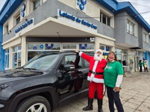 Lotería de Santa Cruz cerró con festejos la Colecta "Un juguete por una sonrisa"