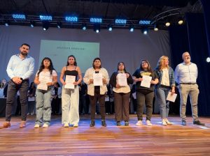 Santa Cruz puso en valor a la educación y el trabajo: entrega de certificados a los jóvenes que se capacitaron en minería