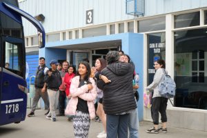Estudiantes santacruceños regresaron a la provincia con el Boleto Universitario