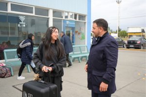 Estudiantes santacruceños regresaron a la provincia con el Boleto Universitario