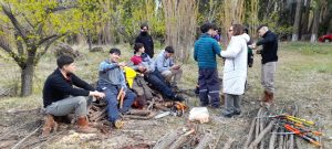 Estudiantes de Los Antiguos realizaron prácticas profesionalizantes en el Vivero Forestal del CAP