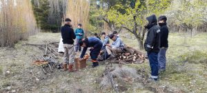 Estudiantes de Los Antiguos realizaron prácticas profesionalizantes en el Vivero Forestal del CAP
