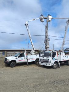 Servicios Públicos realizó diversos trabajos de energía eléctrica en Río Turbio