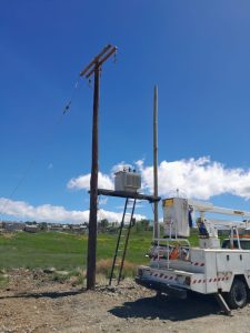 Servicios Públicos realizó diversos trabajos de energía eléctrica en Río Turbio