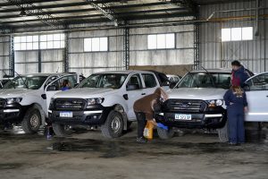El Gobierno de Santa Cruz sumó 50 camionetas provenientes de YPF