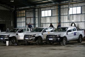 El Gobierno de Santa Cruz sumó 50 camionetas provenientes de YPF