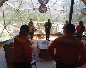 Realizaron simulacro de incendio de interfase en El Chaltén