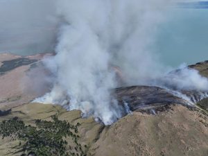 Incendio en el Parque Nacional Los Glaciares: Se trabaja en el operativo y se refuerza la prevención