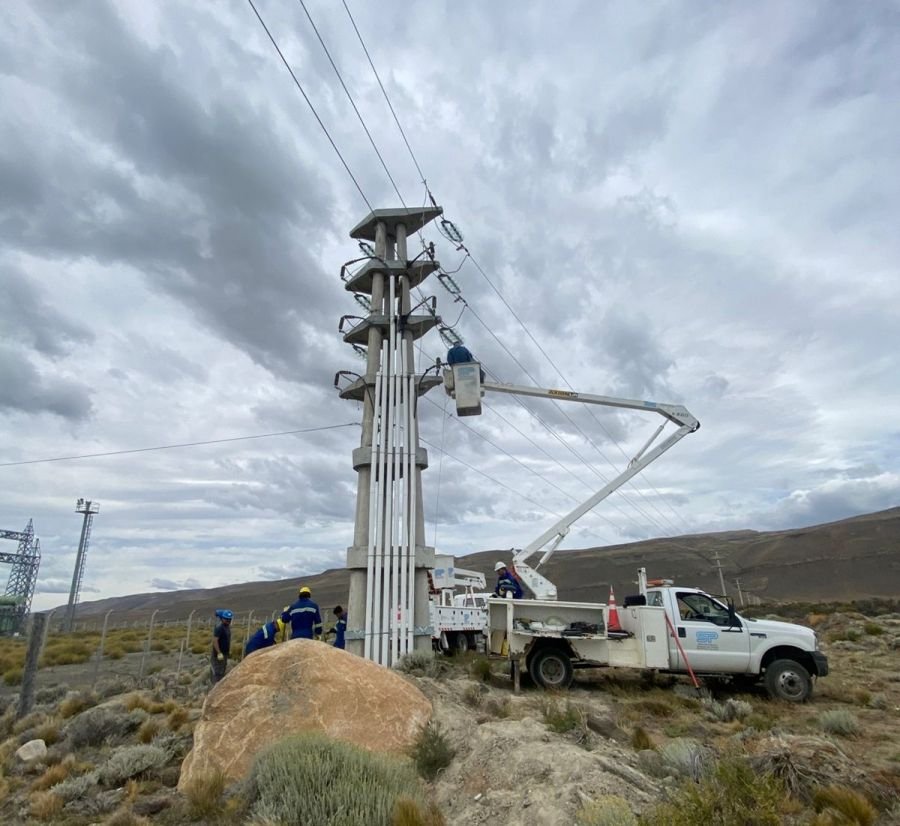 Restablecieron el servicio eléctrico en El Calafate tras una falla en la línea de 33 kV