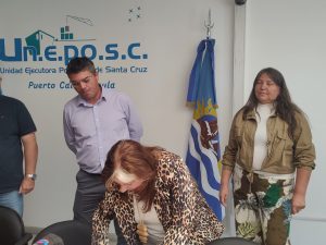 El reinicio del astillero de Caleta Paula forma parte del proyecto productivo del gobernador Claudio Vidal