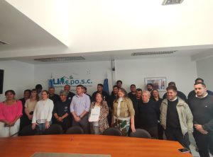 El reinicio del astillero de Caleta Paula forma parte del proyecto productivo del gobernador Claudio Vidal