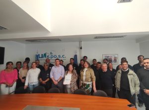 El reinicio del astillero de Caleta Paula forma parte del proyecto productivo del gobernador Claudio Vidal