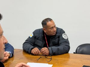 El gobernador Vidal encabezó una reunión para coordinar el operativo por el incendio en El Chaltén