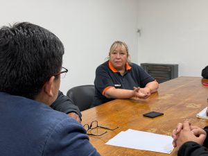 El gobernador Vidal encabezó una reunión para coordinar el operativo por el incendio en El Chaltén