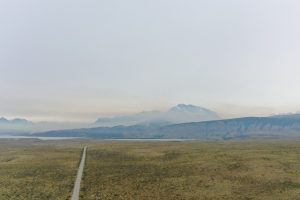 El gobernador Claudio Vidal coordina en El Chaltén las acciones para contener el incendio