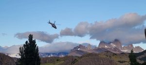 El Consejo Agrario Provincial participa del operativo que trabaja para sofocar el incendio en El Chaltén