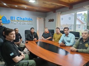 El Consejo Agrario Provincial participa del operativo que trabaja para sofocar el incendio en El Chaltén