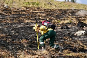 El Gobierno de Santa Cruz informó que el incendio en el Cerro Huemul fue declarado circunscripto