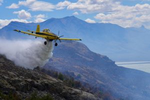 El Gobierno de Santa Cruz informó que el incendio en el Cerro Huemul fue declarado circunscripto