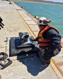 Certificaron bitas en el Puerto de San Julián