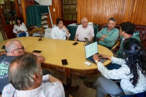 Realizaron reunión de trabajo para analizar el sector de ganaderos de Puerto Deseado