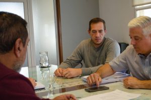 Vialidad Provincial mantuvo una reunión con el secretario de Estado de Deportes y Recreación