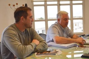 Vialidad Provincial mantuvo una reunión con el secretario de Estado de Deportes y Recreación