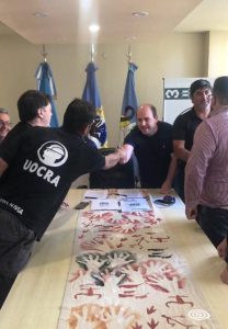 El Gobierno firmó contrato para la construcción del Polideportivo de Perito Moreno