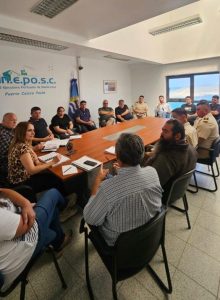 Ricci y Klimenko encabezaron reuniones de trabajo con el sector pesquero en Caleta Olivia