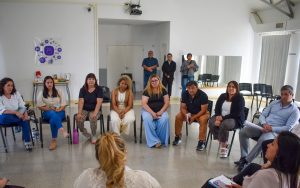 Importante agenda de trabajo del área provincial de Niñez en Comandante Luis Piedra Buena