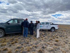 El Consejo Agrario Provincial despliega operativo ante un incendio rural en cercanías de Río Gallegos