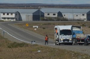Vialidad Provincial realizó trabajos de demarcación horizontal en la Ruta Nacional N.° 3