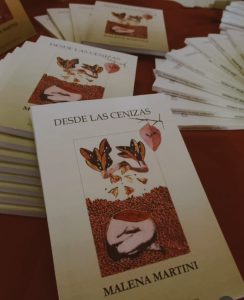 Presentación del libro “Desde las cenizas” de Malena Martini en el Centro Cultural Santa Cruz
