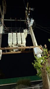 Servicios Públicos realizó trabajos de mantenimiento sobre redes de energía en Río Gallegos