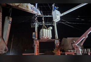 Servicios Públicos realizó trabajos de mantenimiento sobre redes de energía en Río Gallegos