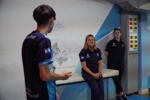 El Gobierno monitorea el rendimiento de atletas que representan a Santa Cruz