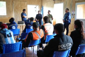 Capacitaron en Fiscalización del Transporte en El Chaltén