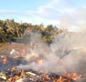Controlaron incendio en estancia cercana a Río Turbio