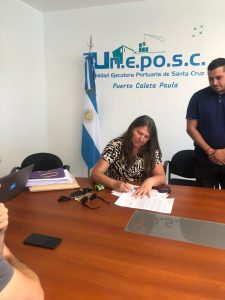 UNEPOSC adjudicó obra de defensa portuaria en el Puerto Caleta Paula